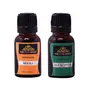 The Pink Knot Mogra & Eucalyptus set of two aromatic fragrant diffuser oil (15ml each)