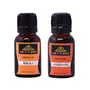 The Pink Knot Mogra & Mandarin set of two aromatic fragrant diffuser oil (15ml each)