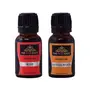 The Pink Knot Rose & Sandalwood set of two aromatic fragrant diffuser oil (15ml each)
