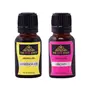 The Pink Knot Lemongrass & Orchids set of two aromatic fragrant diffuser oil (15ml each)