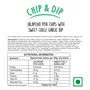 Wingreens Farms Chip & Dip - Jalapeno Pita Chips with Sweet Chilli Garlic Dip (Pack of 1), 3 image