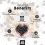 Wonderland Foods - Seedless Black Raisin 1Kg (250g X 4) Pouch | Kali Kishmish | Dried Fruits, 3 image