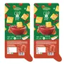 Wingreens Farms Chip & Dip - Tangy Cheese pita Chips with Mexican Salsa dip (Pack of 2)