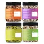 WONDERLAND FOODS (DEVICE) Premium Dry Fruits Combo Pack 800 grams in PET Jars (Almonds+Cashews+Pistachios+Raisins(200g each)), 2 image