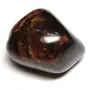 Nature's Crest Hessonite Garnet (Gomed) Tumbled Pebble Stones Tumble Natural Gemstones Crystal for Healing Reiki Aquarium Fillers Garden Decoration (1 Pc Pack)