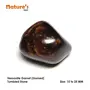 Nature's Crest Hessonite Garnet (Gomed) Tumbled Pebble Stones Tumble Natural Gemstones Crystal for Healing Reiki Aquarium Fillers Garden Decoration (1 Pc Pack), 4 image