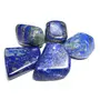 Nature's Crest Lapis Lazuli Tumbled Pebble Stones Tumble Natural Gemstones Crystal for Healing Reiki Aquarium Fillers Garden Decoration (1 Pc Pack), 3 image