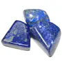 Nature's Crest Lapis Lazuli Tumbled Pebble Stones Tumble Natural Gemstones Crystal for Healing Reiki Aquarium Fillers Garden Decoration (1 Pc Pack), 2 image
