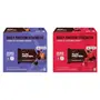 Ritebite Max Protein Daily Choco Almond Bars 300g - Pack of 6 (50g x 6) & Choco Berry Bars 300g Pack of 6 (50g x 6)