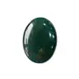 Shubhanjali Bloodstone Palm Pocket Stone Oval Shape Loose Gemstone Semi-precious Stones Cabochons (Green), 7 image