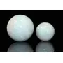 Pyramid Tatva Sphere - Amazonite Ball Size - (50 mm - 63 mm) 2-2.5 Inch Natural Chakra Balancing Crystal Healing Stone, 4 image