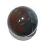 Pyramid Tatva Sphere - Bloodstone Ball Size - (50 mm - 63 mm) 2-2.5 Inch Natural Chakra Balancing Crystal Healing Stone