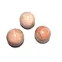 Pyramid Tatva Sphere - Peach Moonstone Ball Size - (38 mm - 50 mm) 1.5-2 Inch Natural Chakra Balancing Crystal Healing Stone, 3 image