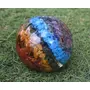 Pyramid Tatva Orgonite Sphere - Seven Chakra Ball Size - (38 mm - 50 mm) 1.5-2 Inch Natural Chakra Balancing Crystal Healing Stone, 2 image