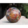 Pyramid Tatva Orgonite Sphere - Mix Stone Ball Size - (38 mm - 50 mm) 1.5-2 Inch Natural Chakra Balancing Crystal Healing Stone, 5 image