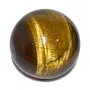 Pyramid Tatva Sphere - Tiger Eye Ball Size - (63 mm - 76 mm) 2.5-3 Inch Natural Chakra Balancing Crystal Healing Stone, 4 image