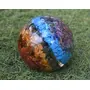 Pyramid Tatva Orgonite Sphere - Seven Chakra Ball Size - (38 mm - 50 mm) 1.5-2 Inch Natural Chakra Balancing Crystal Healing Stone, 4 image