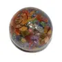 Pyramid Tatva Orgonite Sphere - Mix Stone Ball Size - (38 mm - 50 mm) 1.5-2 Inch Natural Chakra Balancing Crystal Healing Stone