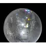 Pyramid Tatva Sphere - Clear Quartz Ball Size - (63 mm - 76 mm) 2.5-3 Inch Natural Chakra Balancing Crystal Healing Stone, 3 image