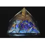 Pyramid Tatva Orgonite Pyramid - Lapis Lazuli Orgonite Size - 2-2.5 inch Natural Chakra Balancing Healing Crystal Stone, 4 image