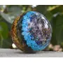 Pyramid Tatva Orgonite Sphere - Seven Chakra Ball Size - (38 mm - 50 mm) 1.5-2 Inch Natural Chakra Balancing Crystal Healing Stone, 3 image