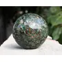 Pyramid Tatva Orgonite Sphere - Green Jade Ball Size - (50 mm - 63 mm) 2-2.5 Inch Natural Chakra Balancing Crystal Healing Stone, 4 image