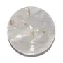 Pyramid Tatva Sphere - Clear Quartz Ball Size - (63 mm - 76 mm) 2.5-3 Inch Natural Chakra Balancing Crystal Healing Stone