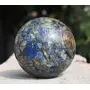 Pyramid Tatva Orgonite Sphere - Lapis Lazuli Ball Size - (50 mm - 63 mm) 2-2.5 Inch Natural Chakra Balancing Crystal Healing Stone, 5 image