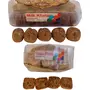 T.T Traditionally Handmade Biscuit Cookie Amazon Pantry Milk Khatai and Kaju Pista Tray Pack (Combo) Pack of 2, 5 image