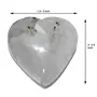 Pyramid Tatva Heart - Rutile 110-120 Gm Big Size - 2-2.5 inch Natural Healing Chakra Balancing Crystal Stone, 5 image
