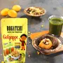 BOGATCHI Ready to Fry Atta Golgappe-Panipuri-Puchka with 4 Waters Masala and Green & Red Chutneys | Pani Puri Pappad | Golgappe Packet ReadyMade | Home Made Fiber Rich Golgappa Complete Combo 200g, 5 image