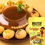 BOGATCHI Ready to Fry Atta Golgappe-Panipuri-Puchka with 4 Waters Masala and Green & Red Chutneys | Pani Puri Pappad | Golgappe Packet ReadyMade | Home Made Fiber Rich Golgappa Complete Combo 200g, 6 image