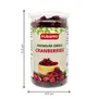 Puramio Premium Dried Cranberries [100% Natural] 200g, 6 image