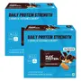 RiteBite Max Protein Daily Choco Classic 10% Protein Bar[Pack of 12] Protein Blend Fiber Vitamins & Minerals  No Preservatives 100% Veg for Energy Fitness & Immunity - 600g