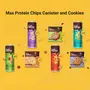 RiteBite Max Protein - Snack Box| Gifts | Diwali Gift Hamper | For Family |Friend | Corporate ( Midnight Munchies - Assorted Gifting Combo Pack â 4 Chips Canister + 6 Cookies + 5 Protein Bar + 10 Nutrition Bar ) 1630g, 2 image