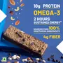 RiteBite Max Protein Daily Choco Classic 10g Protein Bar [Pack of 6] Protein Blend Fiber Vitamins & Minerals  No Preservatives 100% Veg For Energy Fitness & Immunity - 300g, 3 image