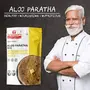 Tanawade's Smart Food Instant Aloo Paratha Mix(Buy 3 Get 1 Free) Ready to Cook Home Food with Hand Picked Flavours Pack of 4, 6 image