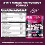 WILD BUCK Angel Fire Women Pre-X4 Hardcore Pre-Workout Supplement with Beta-Alanine Citrulline L-Carnitine | Explosive Muscle Pump Energy Stamina Recovery Caffeinated Punch [30 American Cola], 4 image