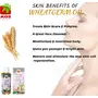 AOS Products 100% Pure and Natural Wheat germ Oil - Suitable for All Skin Types Pure Oil Use for Hair Care Skin Care - 500 ml, 3 image