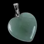 PINKCITY CREATION-Heart Shape Green Jade Gemstone Stone Charms Healing Stone Beads Love Pendants for Valentine's Day Necklace Jewelry Making & Gift Item(Combo Pack), 3 image