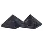 Pyramid Tatva - Iolite Pyramid Energy Home DÃ©cor Natural Vastu Healing Crystal Reiki Chakra Stone 2-2.4 inch wt - 120-170gm, 3 image