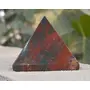 Pyramid Tatva - Bloodstone (Heliotrope) Pyramid Energy Home DÃ©cor Natural Vastu Healing Crystal Reiki Chakra Stone 1.5-2 inch wt - 70-100gm, 5 image