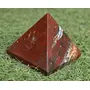Pyramid Tatva - Bloodstone (Heliotrope) Pyramid Energy Home DÃ©cor Natural Vastu Healing Crystal Reiki Chakra Stone 1.5-2 inch wt - 70-100gm, 6 image