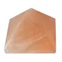 Pyramid Tatva - Orange Selenite Pyramid Energy Home DÃ©cor Natural Vastu Healing Crystal Reiki Chakra Stone 1.5-2 inch wt - 65-95gm