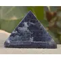 Pyramid Tatva - Iolite Pyramid Energy Home DÃ©cor Natural Vastu Healing Crystal Reiki Chakra Stone 2-2.4 inch wt - 120-170gm, 5 image
