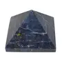 Pyramid Tatva - Iolite Pyramid Energy Home DÃ©cor Natural Vastu Healing Crystal Reiki Chakra Stone 2-2.4 inch wt - 120-170gm, 2 image