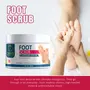 7 DAYS Premium Foot Scrub Dead Skin & Tan Removal 100% Natural | Turmeric | Argan | sandalwood | Paraben & SLS Free Scrub | Made In India (100 g), 4 image