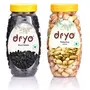 Dryo Dry Fruit Combo Black Raisin Seedless 250g & Salted Pistachio 200g