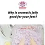 ESTAVITO Jelly soothing Foot Bath With Rose Petals |REPAIRS CRACKED HEELS AND SOFTENS CUTICLES|, 2 image