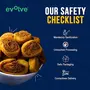Evolve Healthy Snacks Pack of 3 Super Grains Combo | Moong Daal Chips | Oats Chips | Quinoa Masala Puff | All Natural Grains and Millets | Vacuum Cooked | Gluten Free | No Added Preservatives |, 8 image